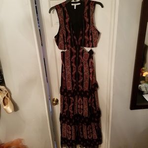 Cut out maxi festival dress